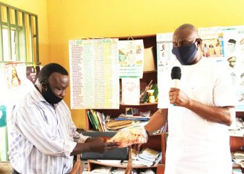 Okowa’s CPS, Ifeajika distributes face masks to Delta schools