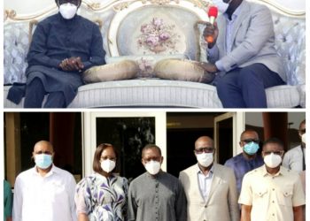 Obaseki, Ijaw leaders, lawmakers, DESOPADEC, condole Okowa over father’s death