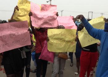 COE students in Warri protest hike in tuition fee, others