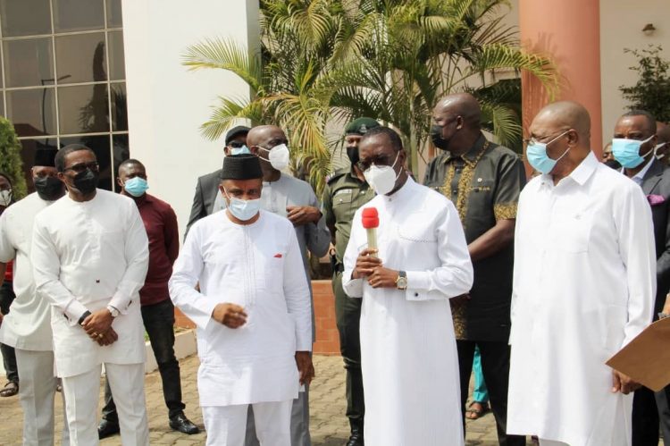 Okowa faults NDDC on projects execution in Niger Delta