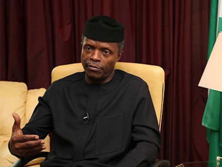 Osinbajo lends support to cryptocurrencies, urges CBN to regulate, not prohibit
