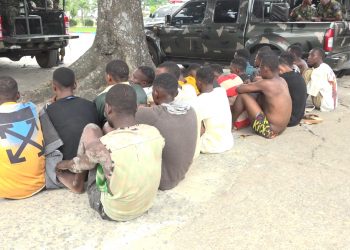 Army parades 21 suspects for crimes in Sapele, other areas