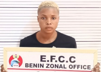EFCC nabs female internet scammer in Delta