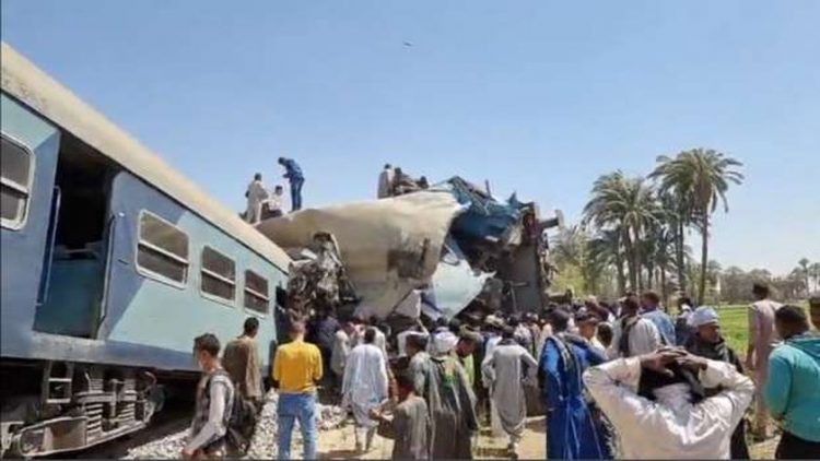 32 dead, dozens injured in Egypt train collision