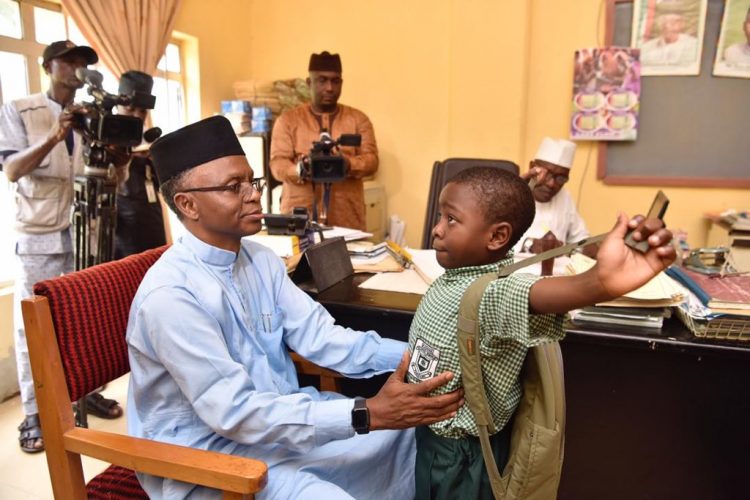 El-Rufai secretly withdraws son from public school in Kaduna over increasing insecurity