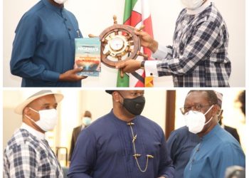 Okowa seeks partnership with NIMASA in maritime