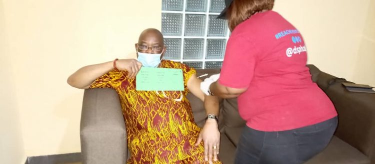 Amori, Onogba, receive COVID-19 vaccine in Delta