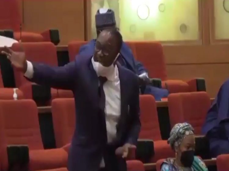 VIDEO: Smart Adeyemi laments, calls for shutdown of Senate over insecurity