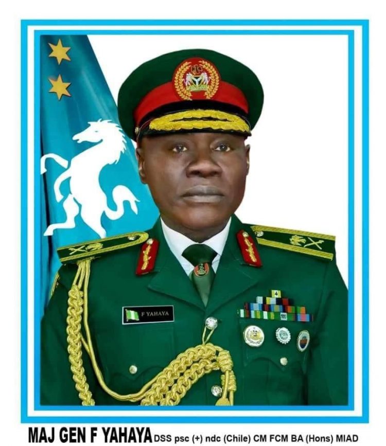 Farouk Yahaya now Nigeria’s new Chief of Army Staff