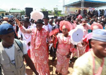 Okowa, Oborevwori, others grace burial of mother to Deputy Majority Leader, Preyor