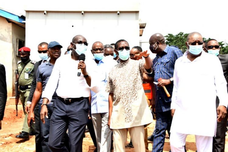 Okowa charges contractors on projects’ deadline