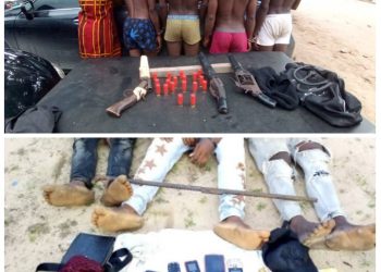 Police in Delta arrest 7 suspected armed robbers in Sapele, Oghara