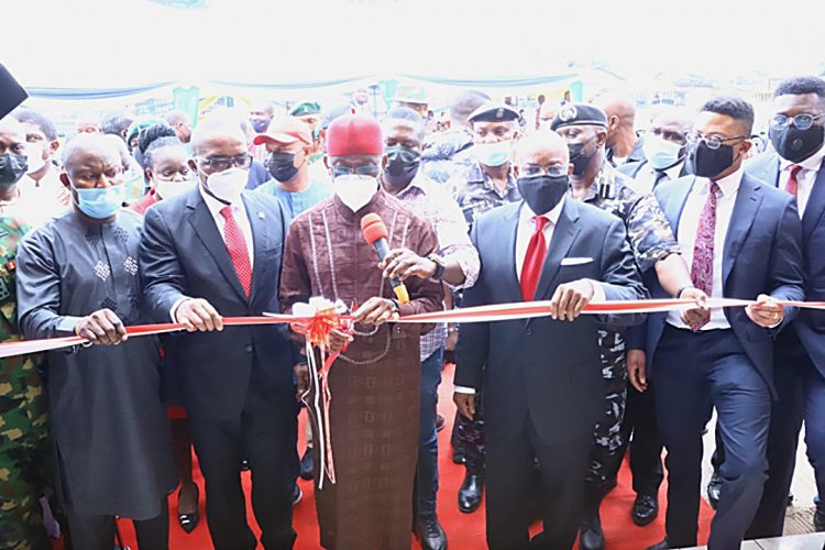 Zenith Bank founder, Jim Ovia donates office, quarters to police in Delta