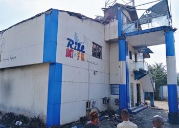 Rize FM in Warri razed by fire