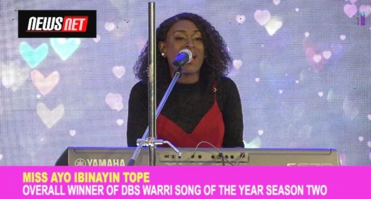 Ayo Tope grabs one million naira as overall winner of DBS Song Of The Year Season Two
