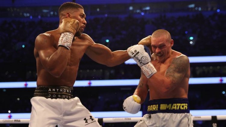 Anthony Joshua triggers Oleksandr Usyk rematch clause