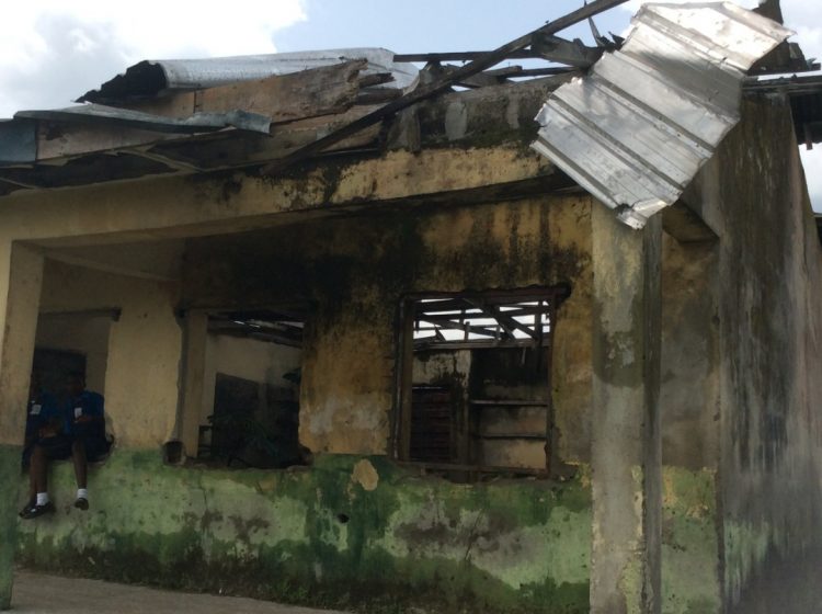 Decay infrastructure hampers teaching, learning in Delta school