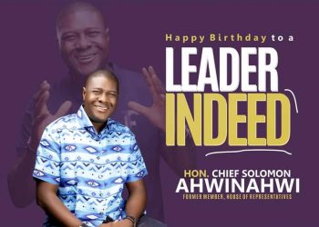 Former Reps member, Ahwinahwi clocks another year