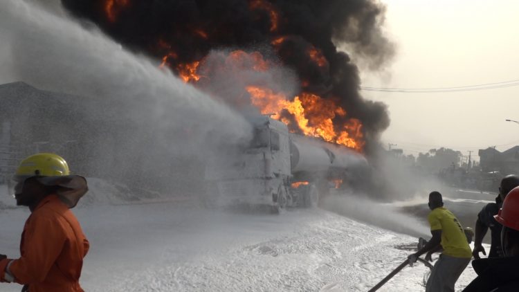 Pandemonium in Delta community as tanker explodes