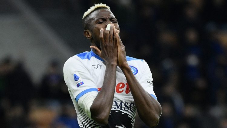 Osimhen again test positive for Covid-19