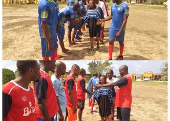 PRESS WEEK: NUJ DBS Warri, Warri Correspondents Chapels novelty football match ends in draw