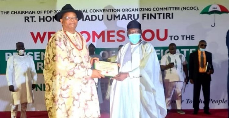 Delta political strategist, Amori, receives Certificate of Return as PDP Deputy National Organising Secretary