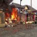 VIDEO: Boxing Day fire outbreak in Agbarho in Delta curtailed by firefighters