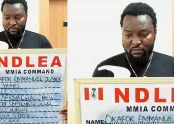 NDLEA arrests ex-player of UNTH Enugu FC for cocaine trafficking