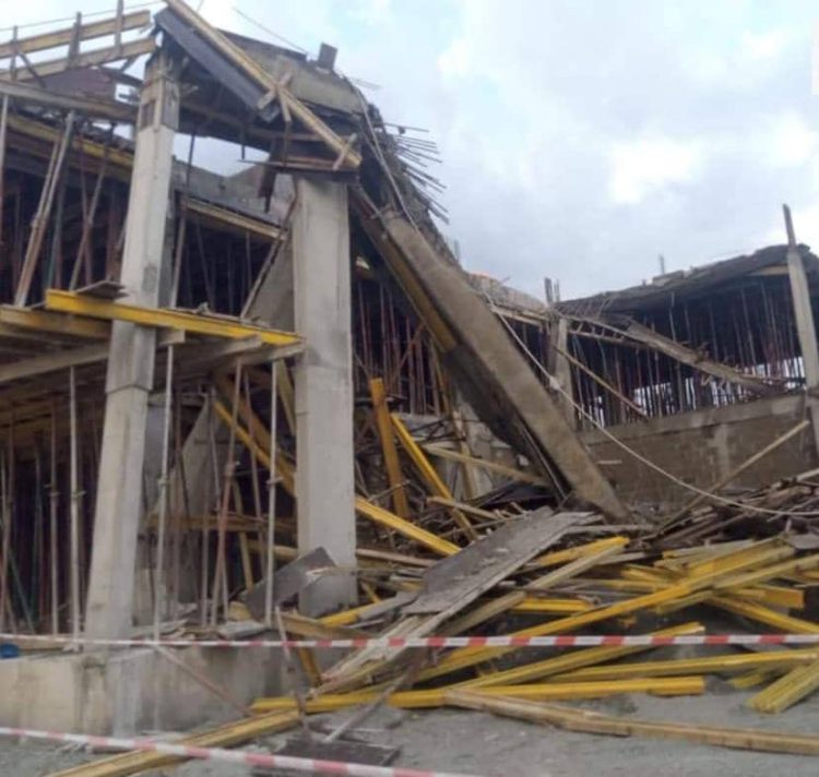 Hotel building of Delta billionaire under construction collapses
