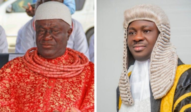 8th Coronation Anniversary: Delta Speaker felicitates Monbene III of Ogbe-Ijoh Warri Kingdom