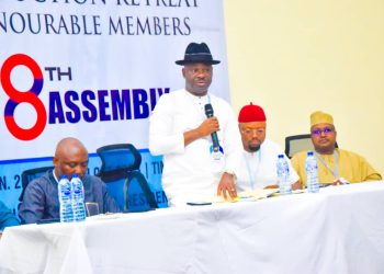 Post-Induction Retreat: Delta Speaker urges participants to set their gaze on excellence in leadership, governance