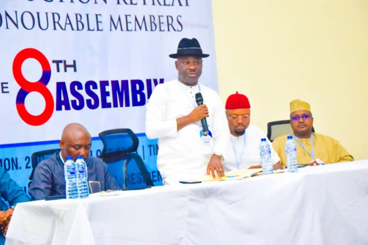 Post-Induction Retreat: Delta Speaker urges participants to set their gaze on excellence in leadership, governance