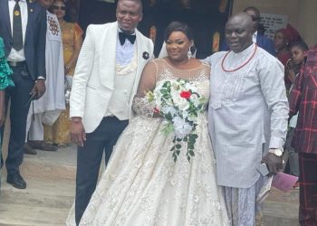 Odutemu urges Christian wives not to stop praying for their husbands as Mariere’s daughter weds heartthrob