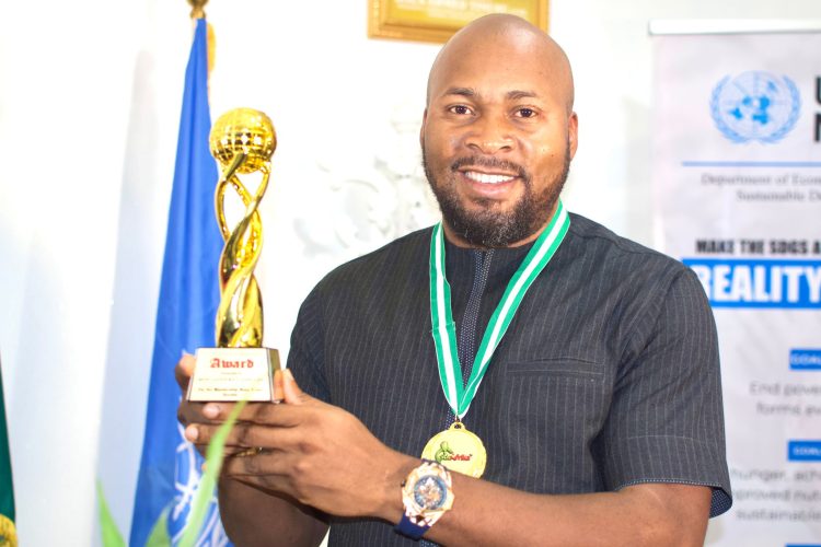 Delta-born entrepreneur, Godfrey Ishegbe bags StirAfrica TV role model award