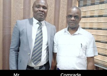 Awuse commiserates with Egugbo over mother’s death