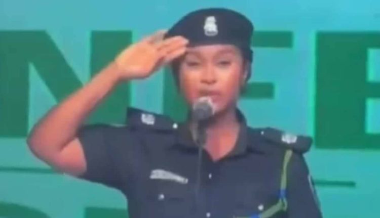 National Anthem: Nollywood actress begs Nigerians for fumbling with recitation