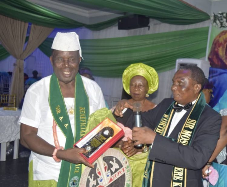 Ladies of St. Mulumba Nigeria honours Chief Omo-Odudu with Beneficiary ...