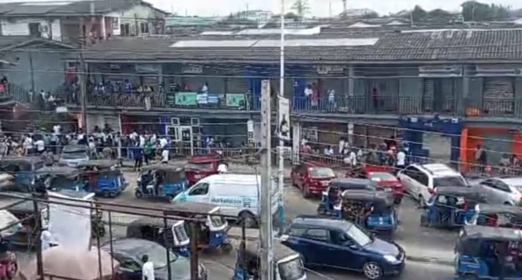 Gbagi plaza in Delta shut down over hike in store rent