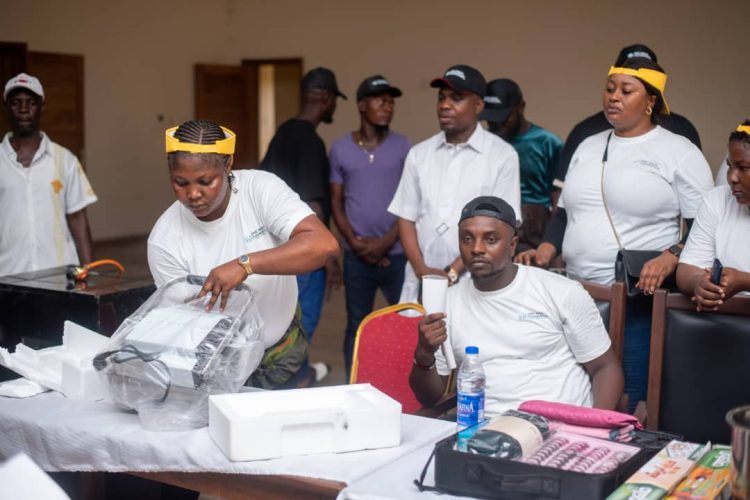 Eric Igban Foundation begins training of 98 indigenes of Ugborodo community in 2024 Skills Acquisition Programme