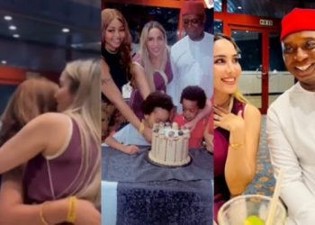 Regina reacts as Ned Nwoko celebrates wife, Laila on birthday