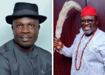Fidelis Adjogbe felicitates Oborevwori on Silverbird Governor of the Year 2023 award