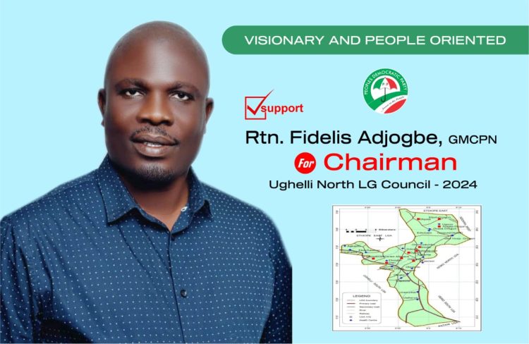 Ughelli North LG Chairmanship: Fidelis Adjogbe receives overwhelming support from PDP Evwreni Ward 8