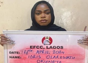 Bobrisky convicted, remains in EFCC custody till April 9