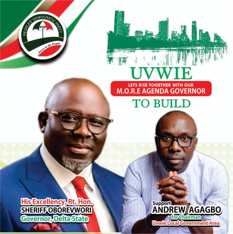 ONE YEAR IN OFFICE: Agagbo congratulates Oborevwori on landmark achievements, sues for more support from Deltans