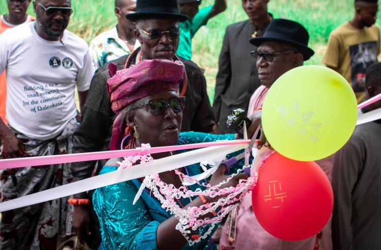 Olu of Warri chiefs commission multiple projects executed by Roli Mabo Foundation across Benin River Warri North