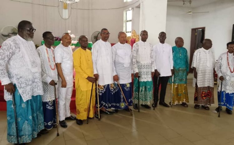 Men’s Ministry of All Saints Church Oleh offers thanksgiving to God, urges men not to relegate their God-ordained position in Church to women