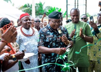 Police station sponsored by Heritage Energy, OML 30 JV Partners GMoU opens in Evwreni