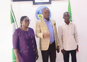 Egbo sues for collaborative efforts as he receives two newly posted top officers to Ughelli North Council
