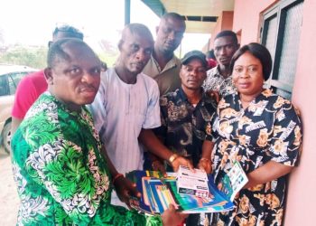 Wilson Brume Ejeben Foundation donates educational materials to Uhurie Primary School in Delta