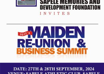 Gov Oborevwori to declare open 2-day ‘Maiden Re-union & Business Summit’ by Sapele Memories And Development Foundation